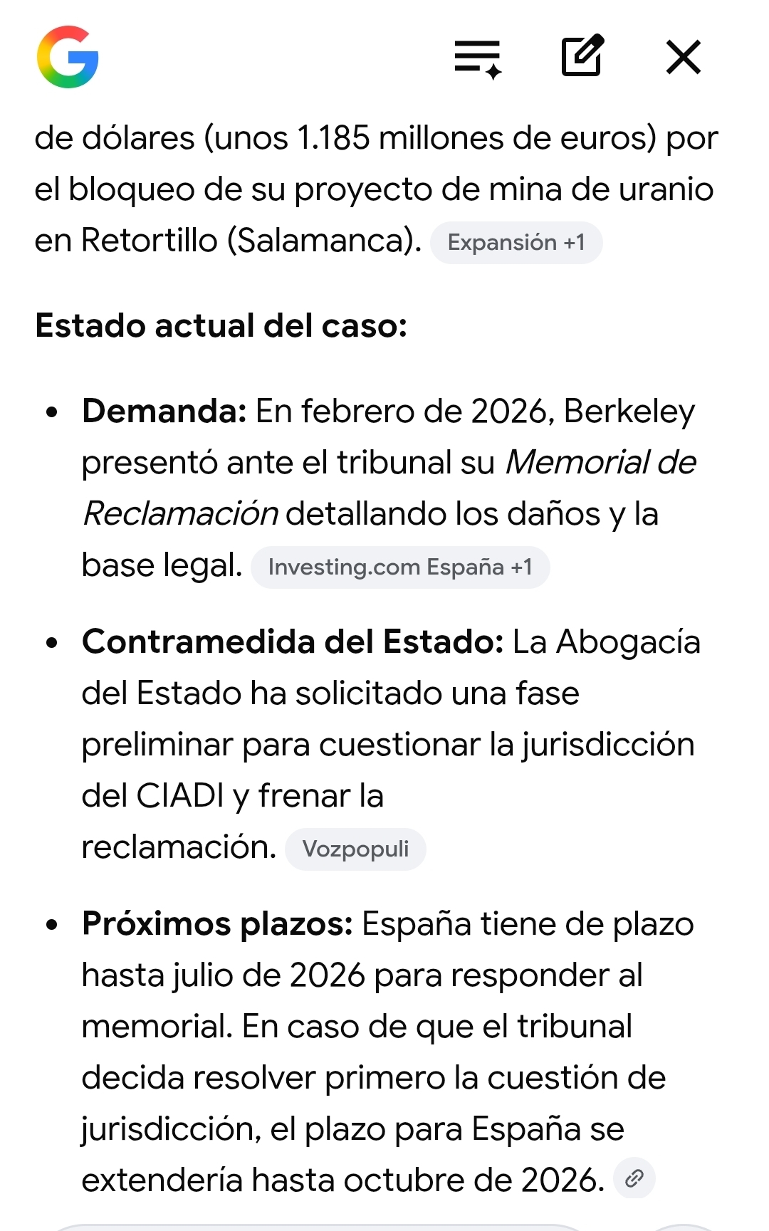 Así vamos...