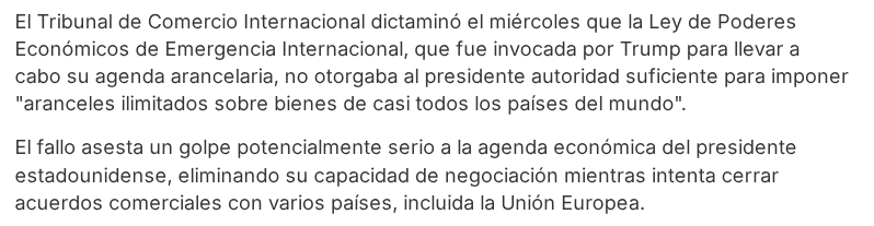 Me gusta lo que dice la noticia sobre la capacidad de hacer lo que quiera el ZANAHORIO:
