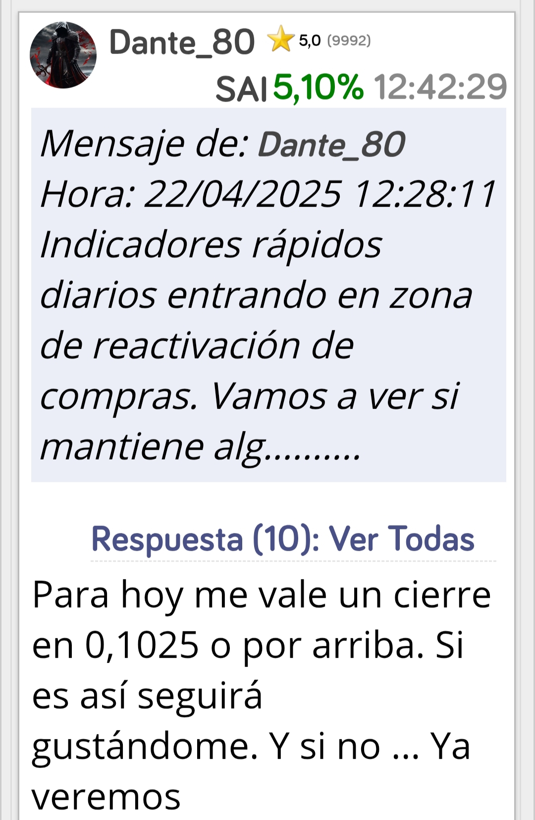 Pasen buena tarde