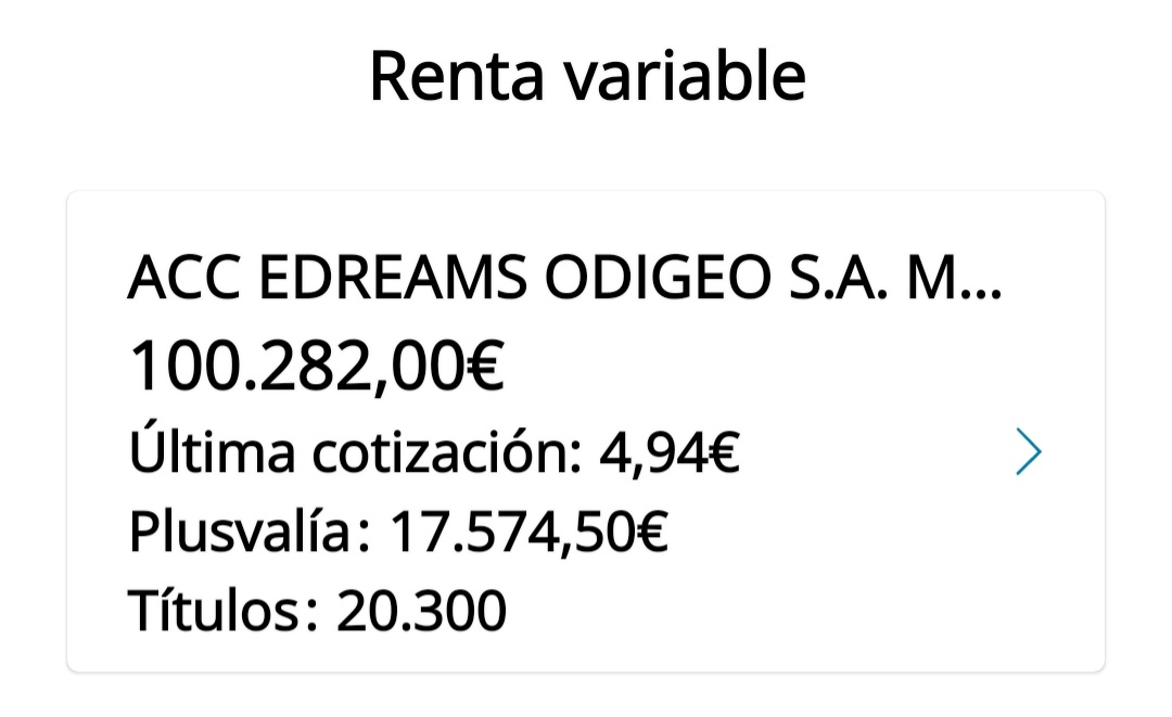 Esta es una cartera de edreams tengo dos cuentas y no me muevo de aquí