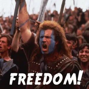 Porque jamás nos quitarán la libertad!!!!