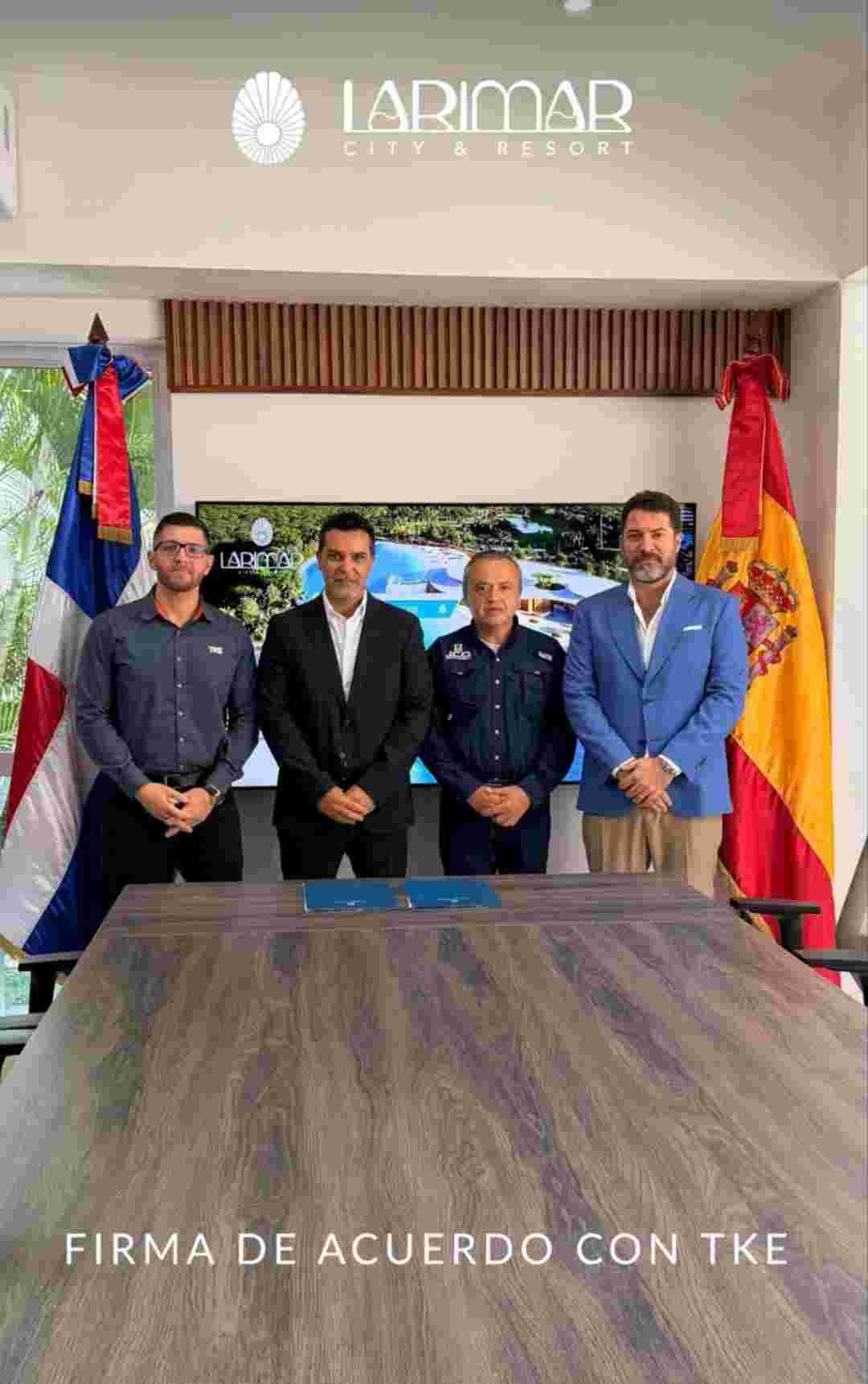 Firma de acuerdo con TKE