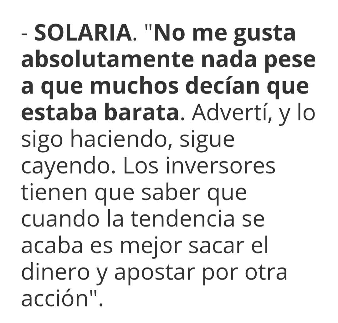 No me gusta tirar piedras sobre mi propio tejado,pero esto que comenta este analista y mal que nos pese es la realidad.