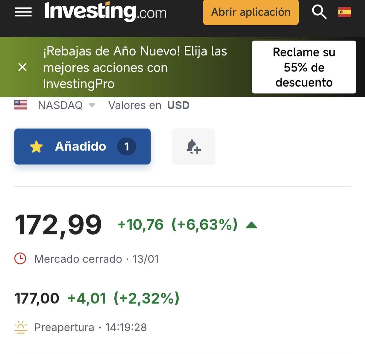Vamosssss, a ver si se anima mucho más...
Lo as CRIPTOS subiendo... habrá cambiado el cuento en líneas generales... <span class="Emo3"> </span> <span class="Emo3"> </span>