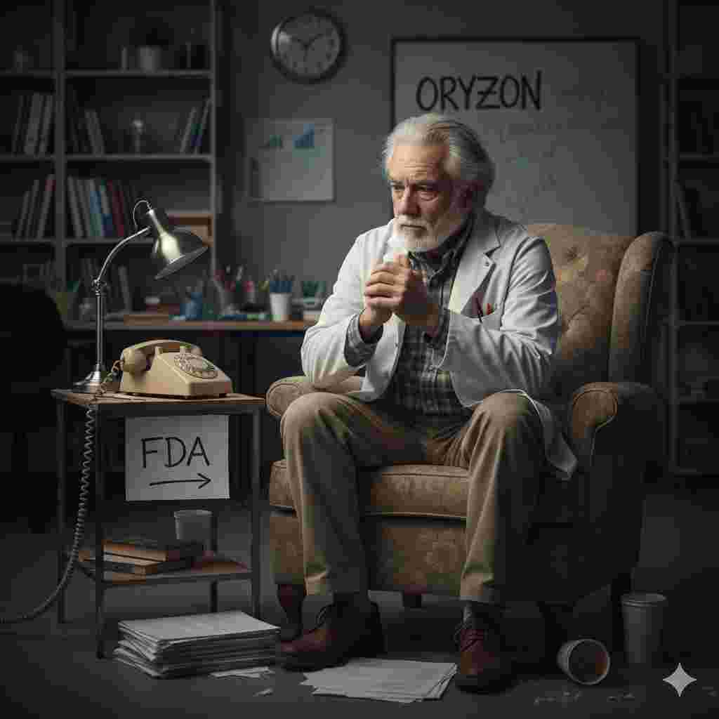 Charlie esperando noticias de la FDA