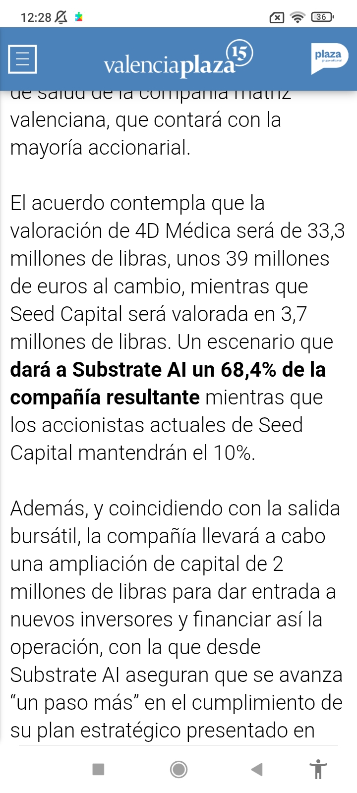 Por si alguien no sabe leer y se cree algo de los agoreros del fondo que meten miedo... Todo tiene su final y el nuestro en estos precios está terminando ya.. toca volar