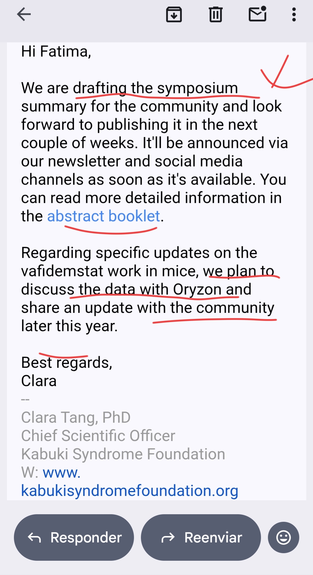 En inglés pone así
Mejor en original
Puess eso que se van a poner en contacto con Oryzon para comentar el tema ...
Oryzon le va a decir...tenéis que pagarlo todo vosotros ...;) no tenemos money ...
De hecho tb dicen eso en la asociación...tienen que recaudar 5 millones de euros para empezar con el ensayo .
Ya hemos puesto los enlaces donde se dice todo eso
El ensayo se llamaría HOPE1
HOPE2 es el que va a empezar Oryzon con el dinero med4cure .