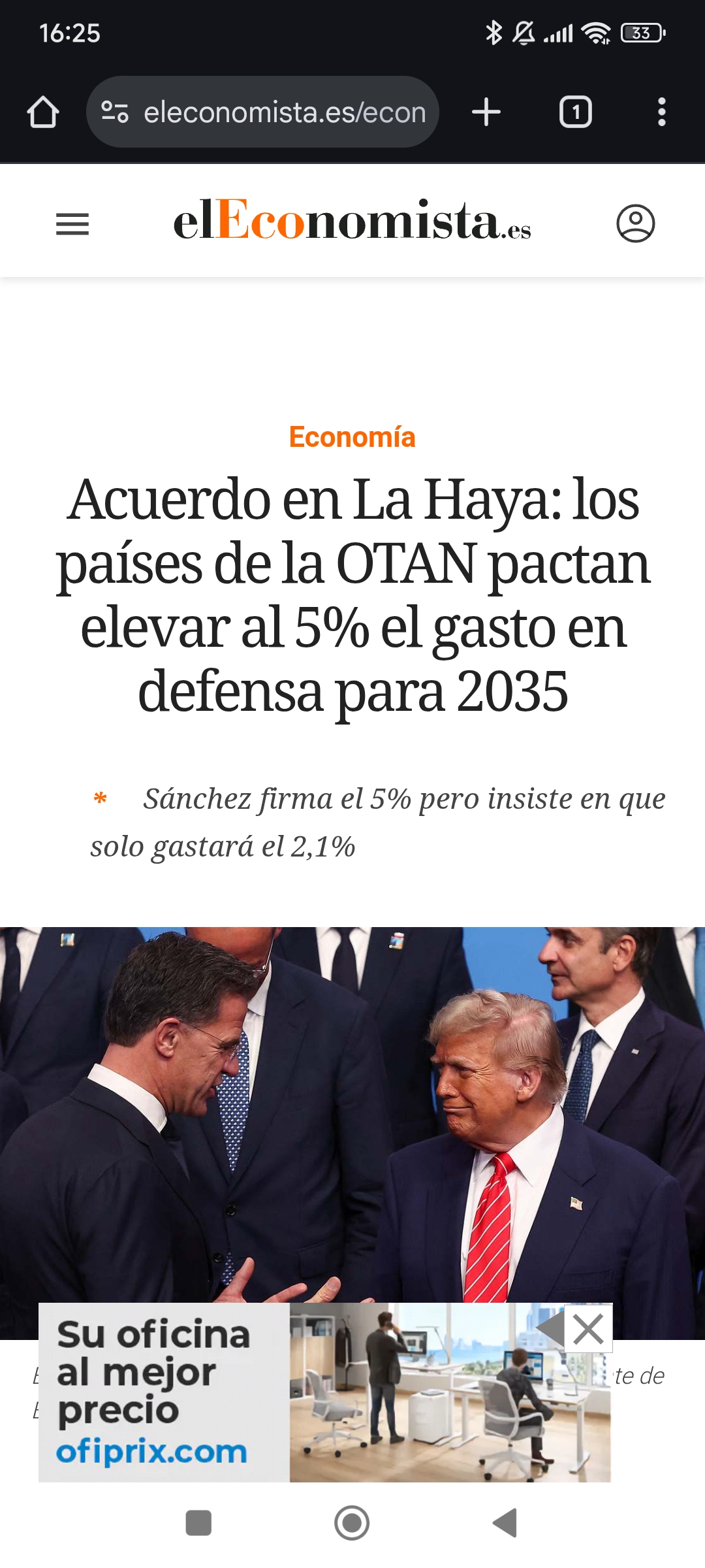 Lo que pedía para sus loobies ante de elecciones, promesa cumplida al igual que EEUU first