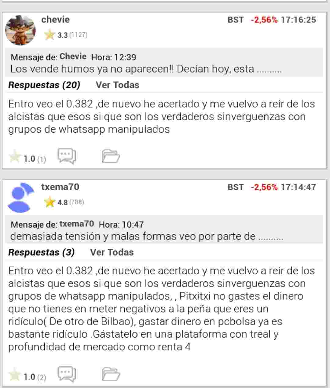 Mira Chevie, me ha pasado algo parecido a lo que os ha pasado a Txema y a ti, qué fallo más grande