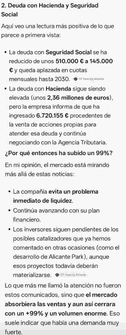 respecto a los OIR aquí está la lectura, las manos fuertes lo ven