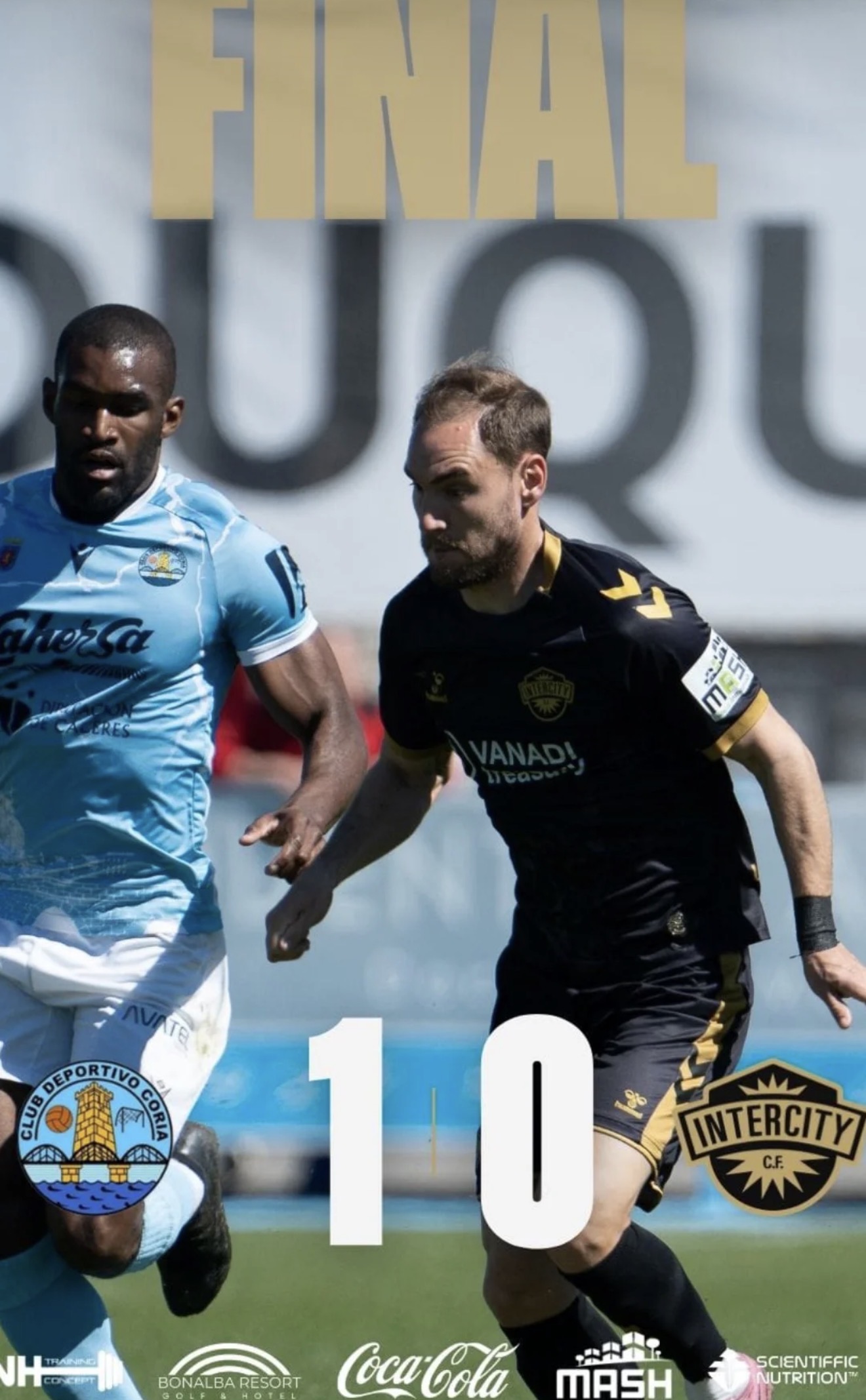 grafico de la accion Intercity CF