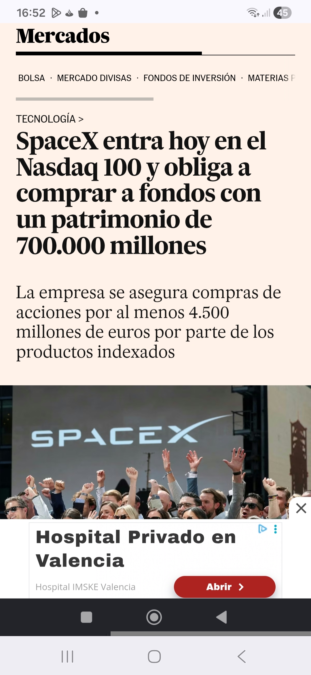Se las mete doblada