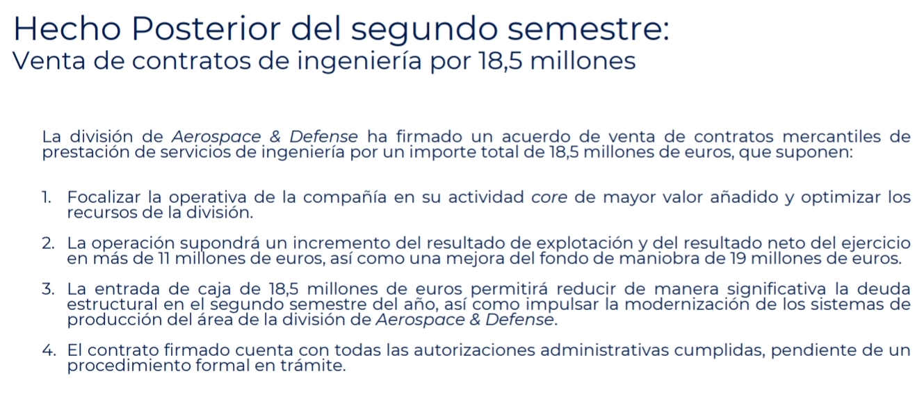 Animo no queda mucho, y va bien que eliminen y neutralitzen oportunistas que luego nos bajan la acción