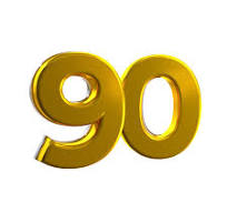 lo 90 ya se han visto y llegado al 90,10