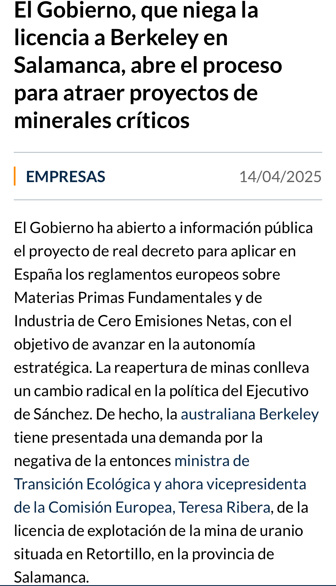 https://intereconomia.com/noticia/empresas/el-gobierno-que-niega-la-licencia-a-berkeley-en-salamanca-abre-el-proceso-para-atraer-proyectos-de-minerales-criticos-20250414-1323/amp/
