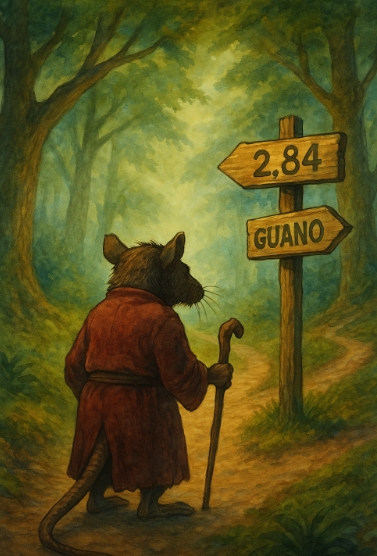 EL MAESTRO SABE EL CAMINO QUE HA DE ELEGIR...