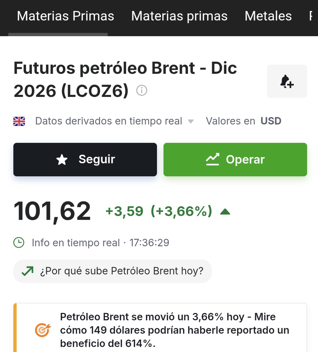 Pues sigue subiendo