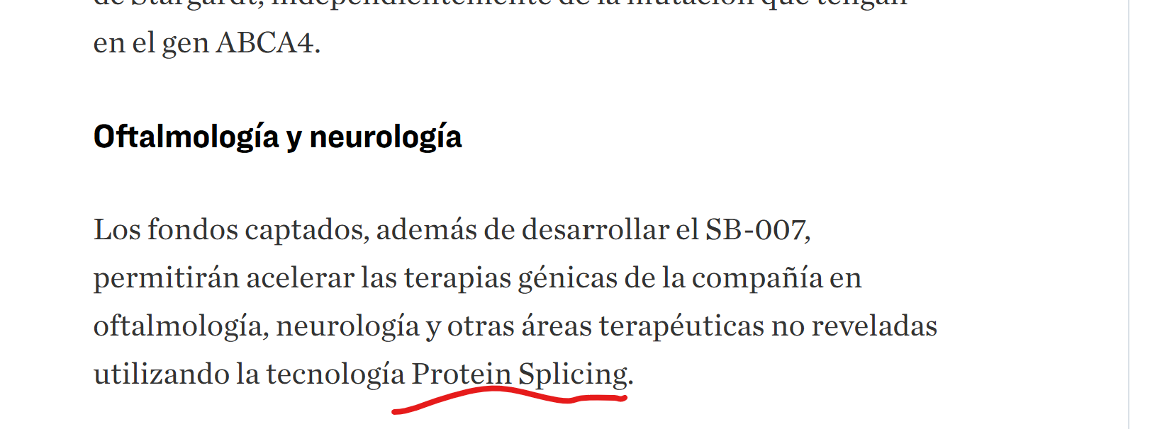 Fondos captados Splicebio