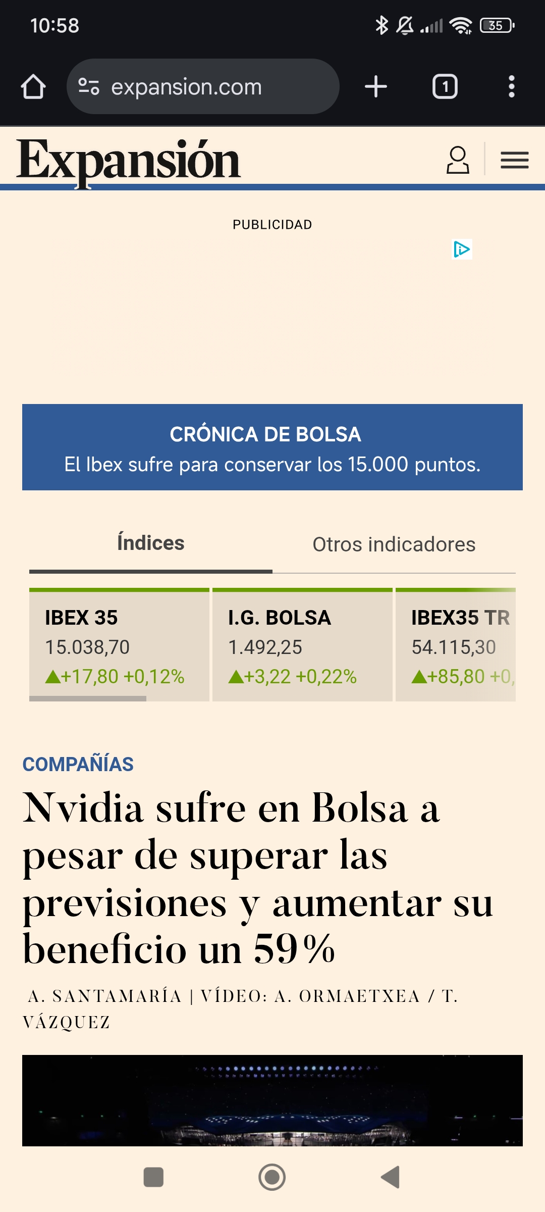 Ya empiezan los titulares alarmistas.....si no siquiera ha abierto...