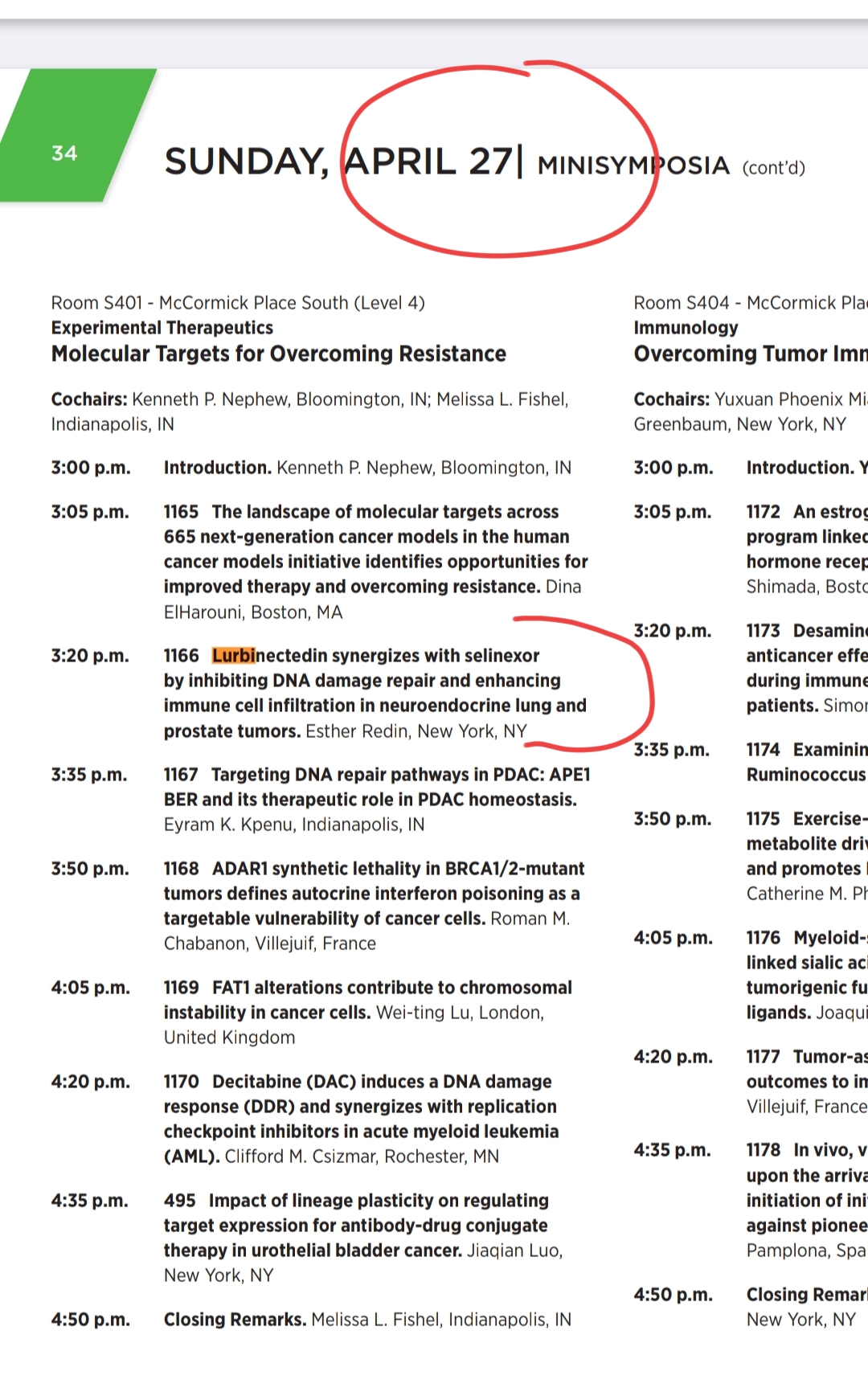 Decir que Pharmamar soolo puso en su nota de prensa los Abstracts propios nuestros ..
Hay otros más .. tb donde está Lurbi como ésta prsentsción oral de15minutos de Lurbi con selinexor para neuroendocrinos .
Ya lo hemos comentado en su momento.