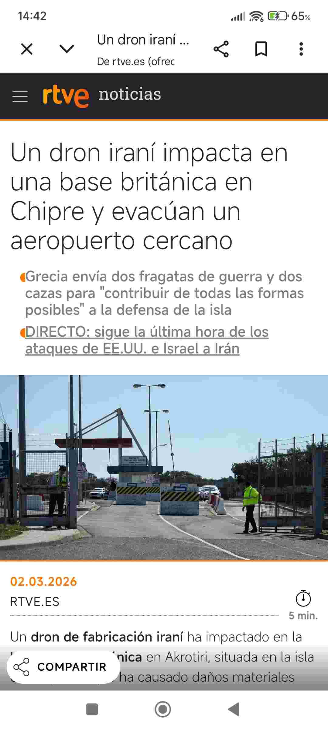 pues está poniendo la cosa calentita