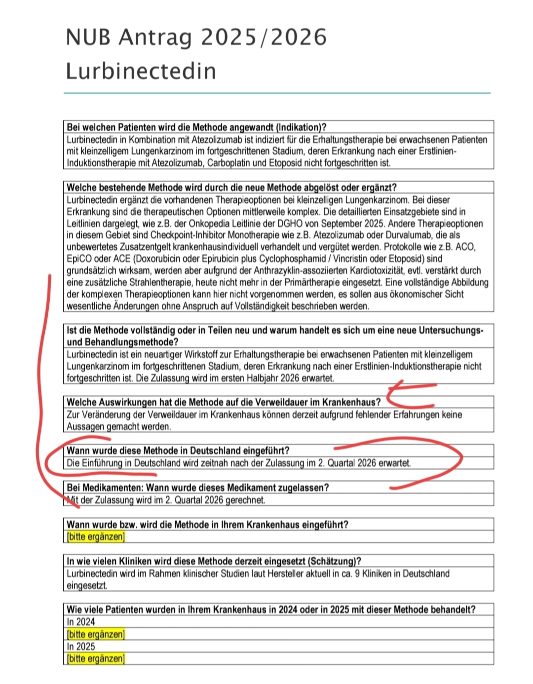 NUB de Lurbi en los hospitales de Alemania
.
Wann wurde diese Methode in Deutschland eingeführt?
Die Einführung in Deutschland wird zeitnah nach der Zulassung im 2. Quartal 2026 erwartet.