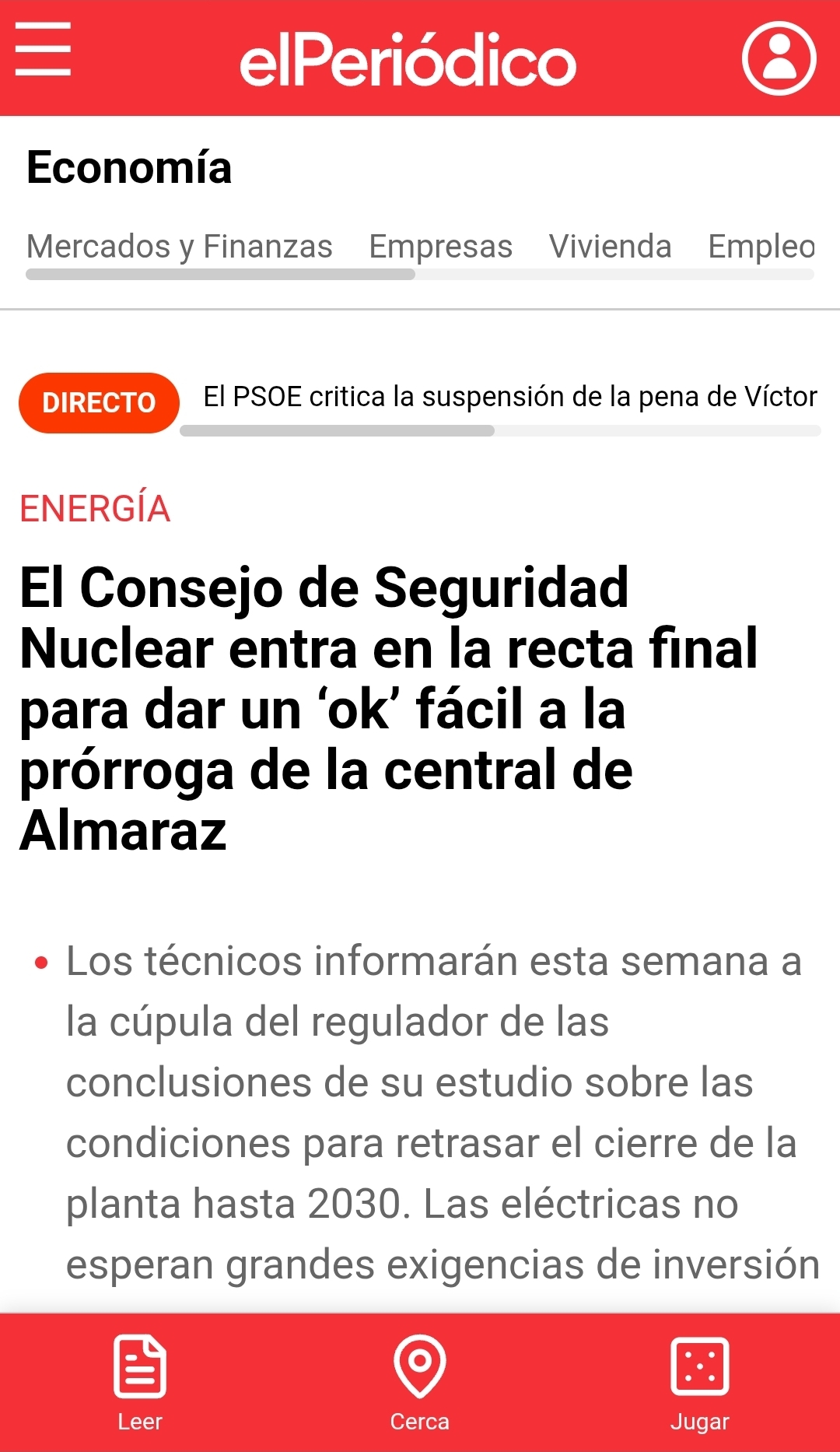 Buenos días.
Va quedando menos...