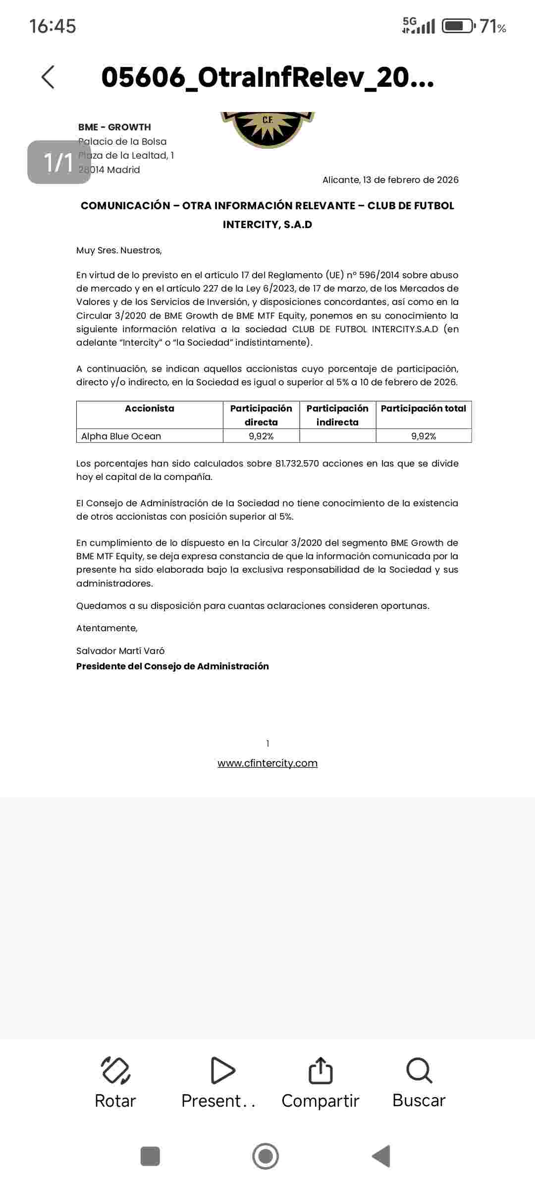 a 10 febrero