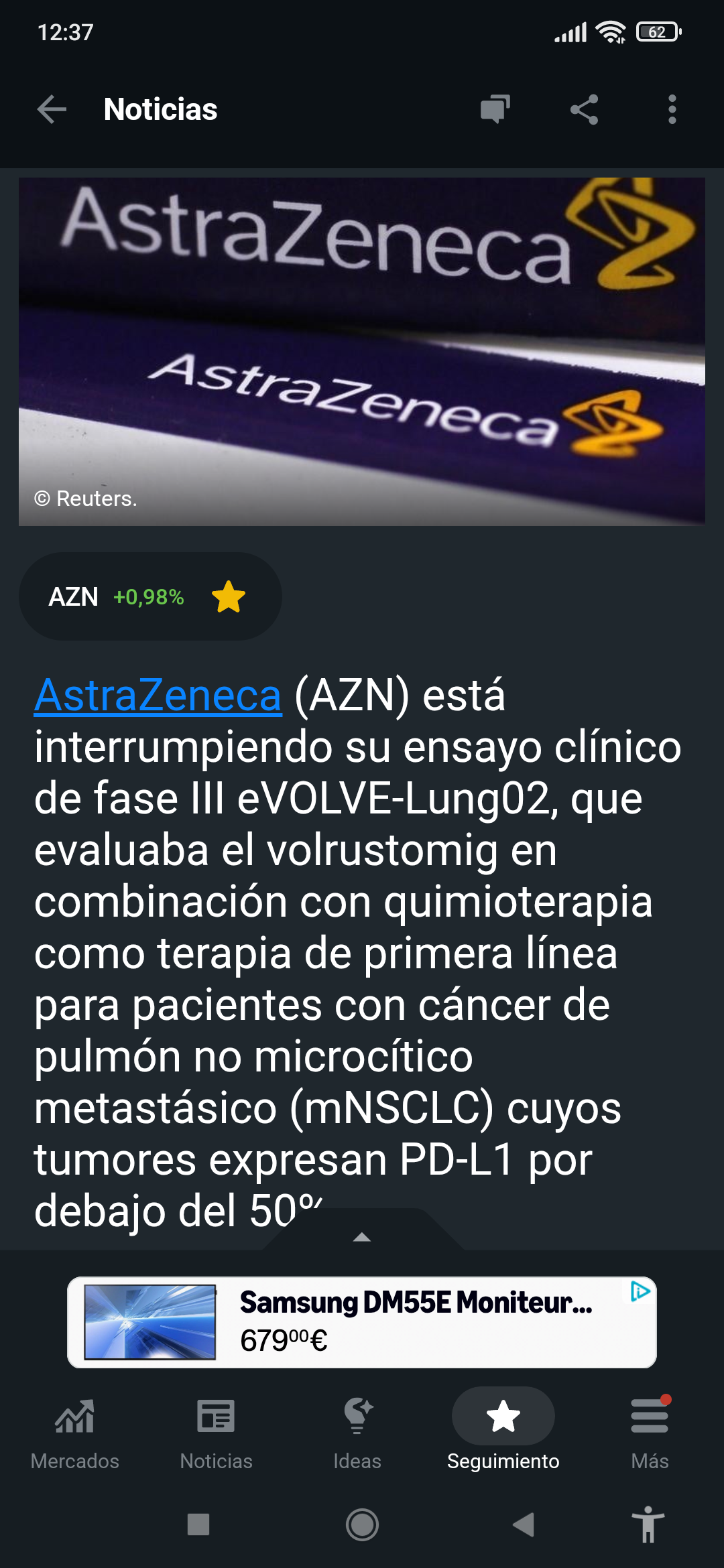 Esperemos que no nos afecte