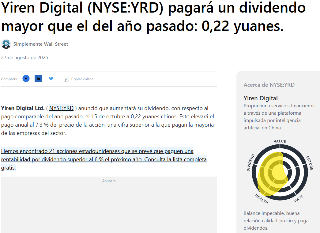 Analisís del valor........