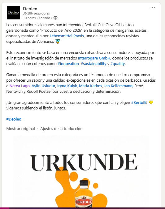 grafico de la accion Deoleo