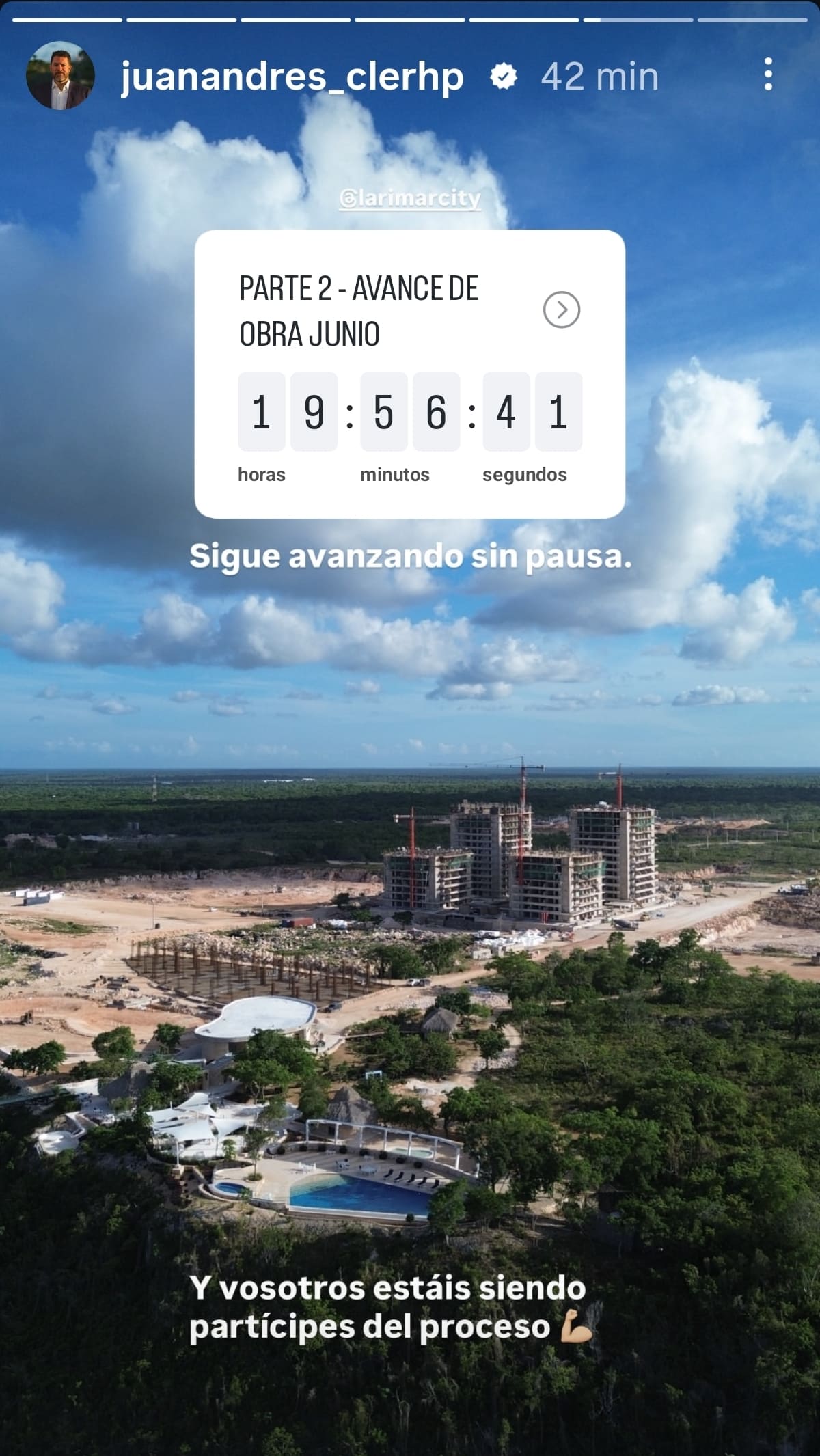 Mañana parte 2 de avance de obra de junio