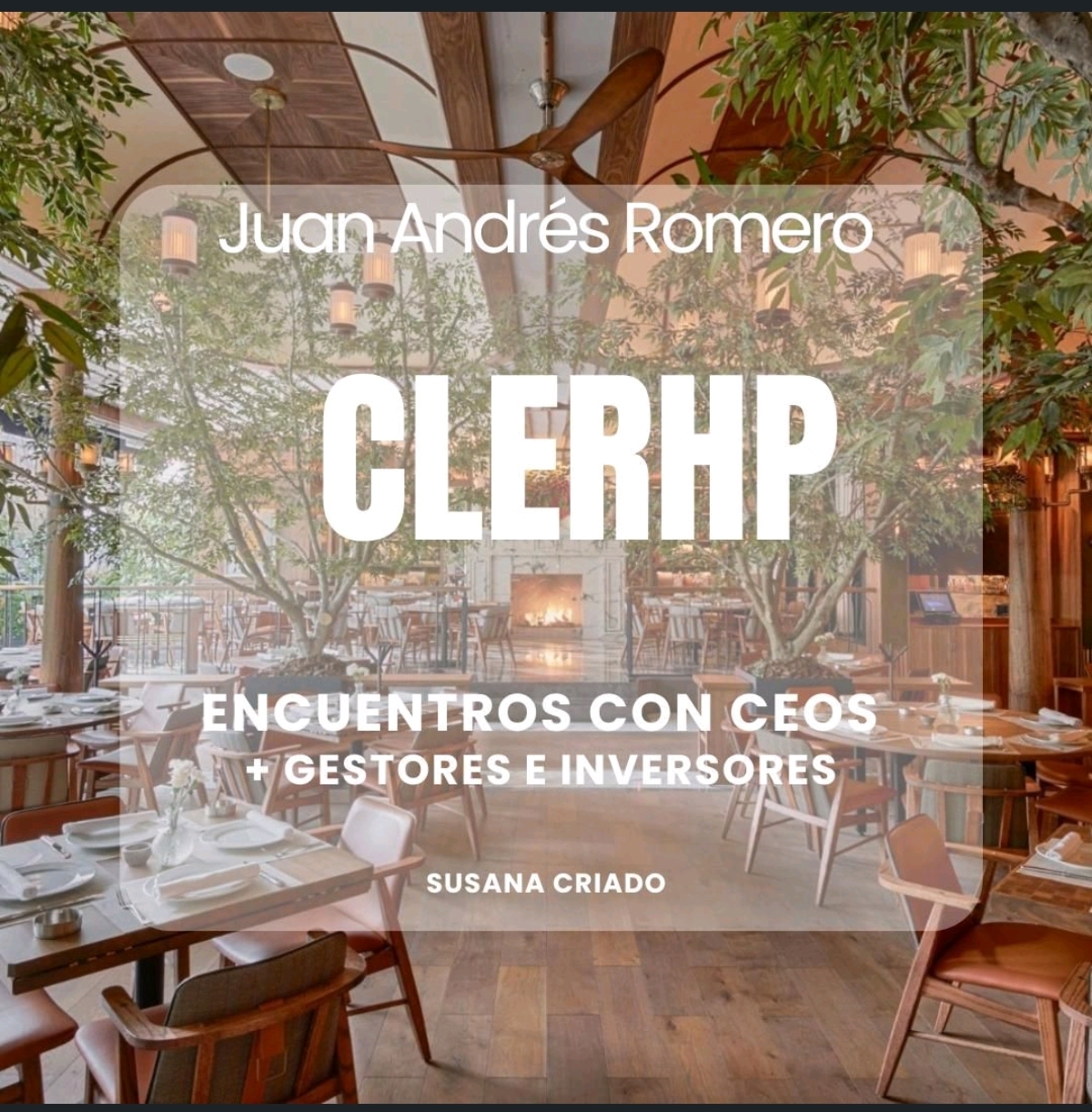 CLERHP ESTRUCTURAS S.A es la cotizada que se sentará con dy 6/7 inversores profesionales especializados en renta fija.
Con Susana Criado de Radio Intereconomia