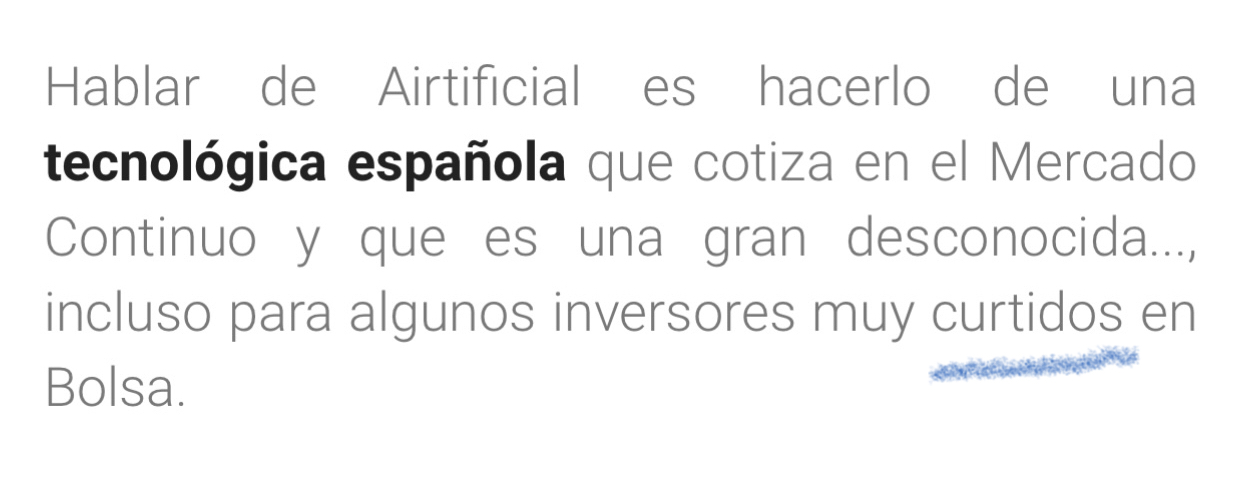 Ya nos ven los inversores curtidos <span class="Emo38"> </span> <span class="Emo19"> </span> <span class="Emo4"> </span> jajaja
Pero por eso mismo tienen que controlarla a tope …