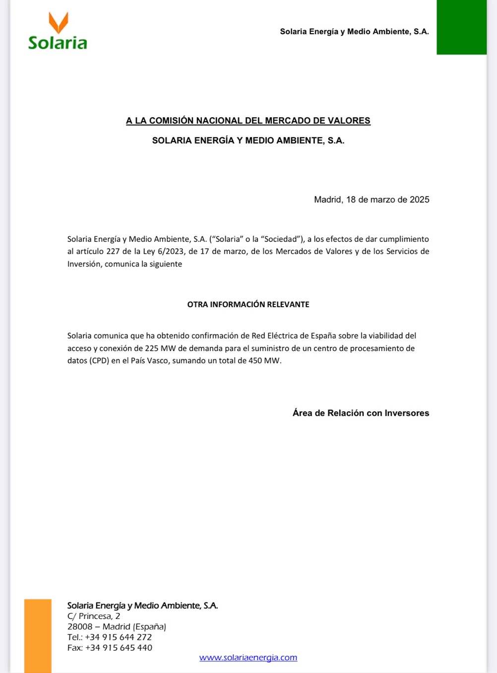 Nuevo OÍR
Más centros de datos país vasco ahora