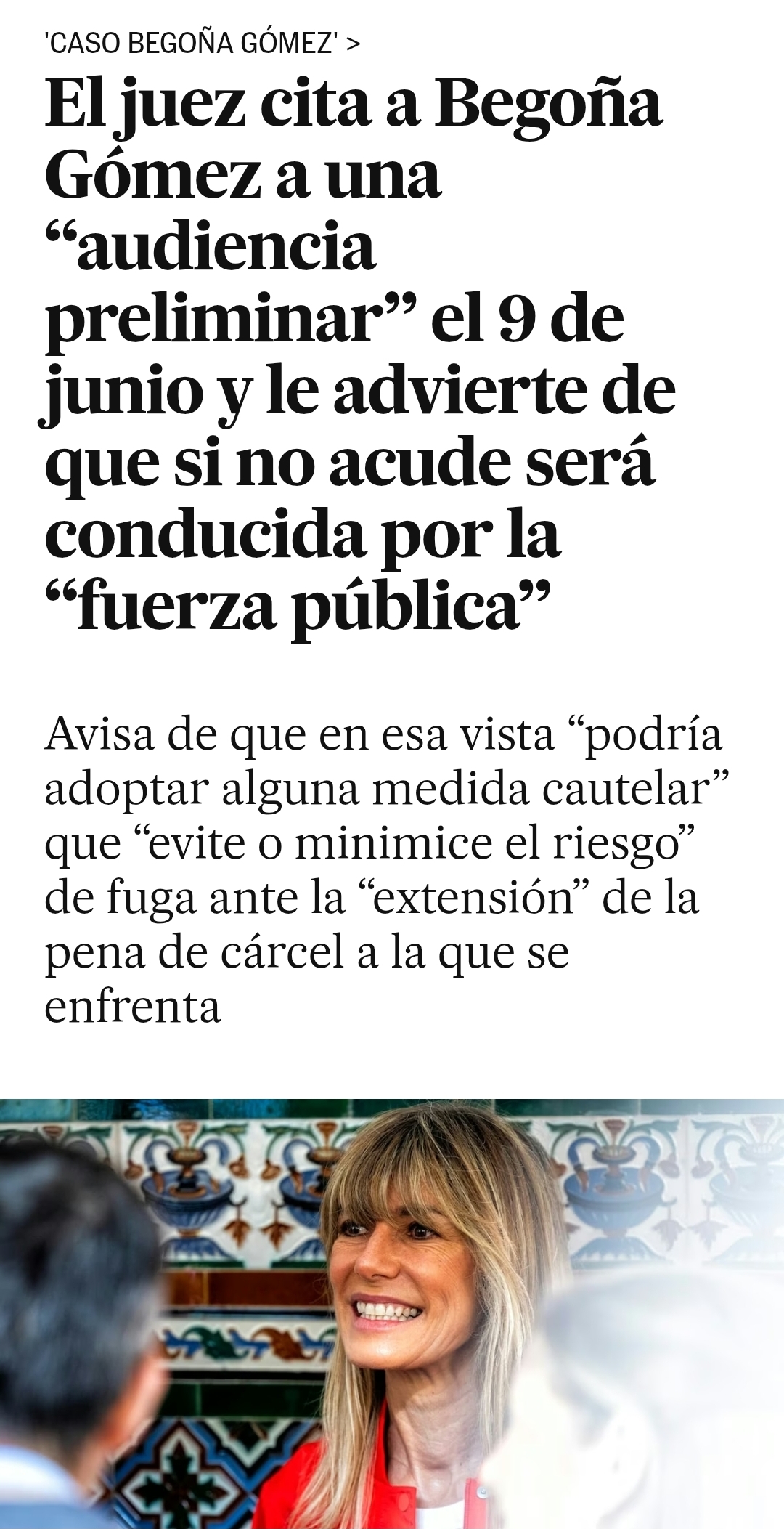 Lo dicho, el mes de junio se presenta movido...
