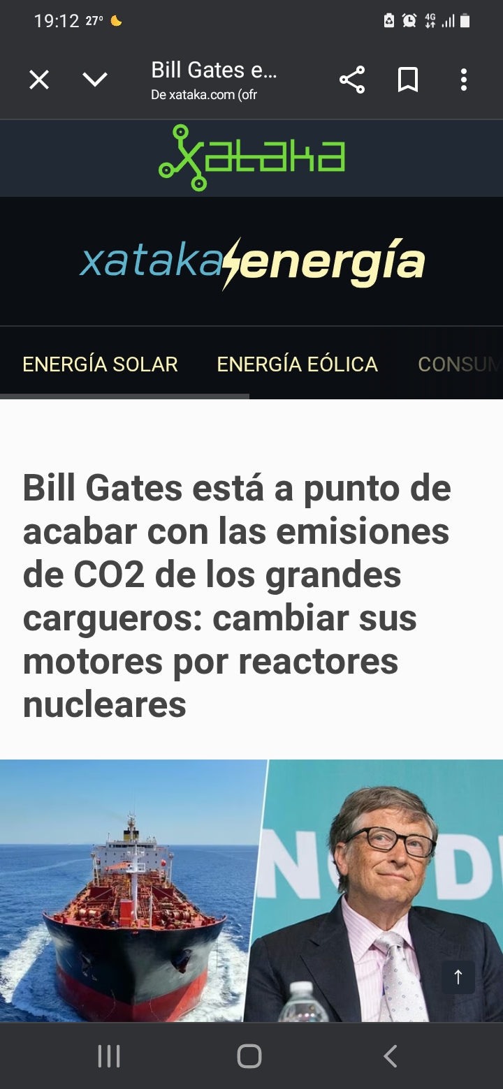 Buenos días.
Algunos lo tienen muy claro, y nosotros tenemos el combustible de la energía sostenible...