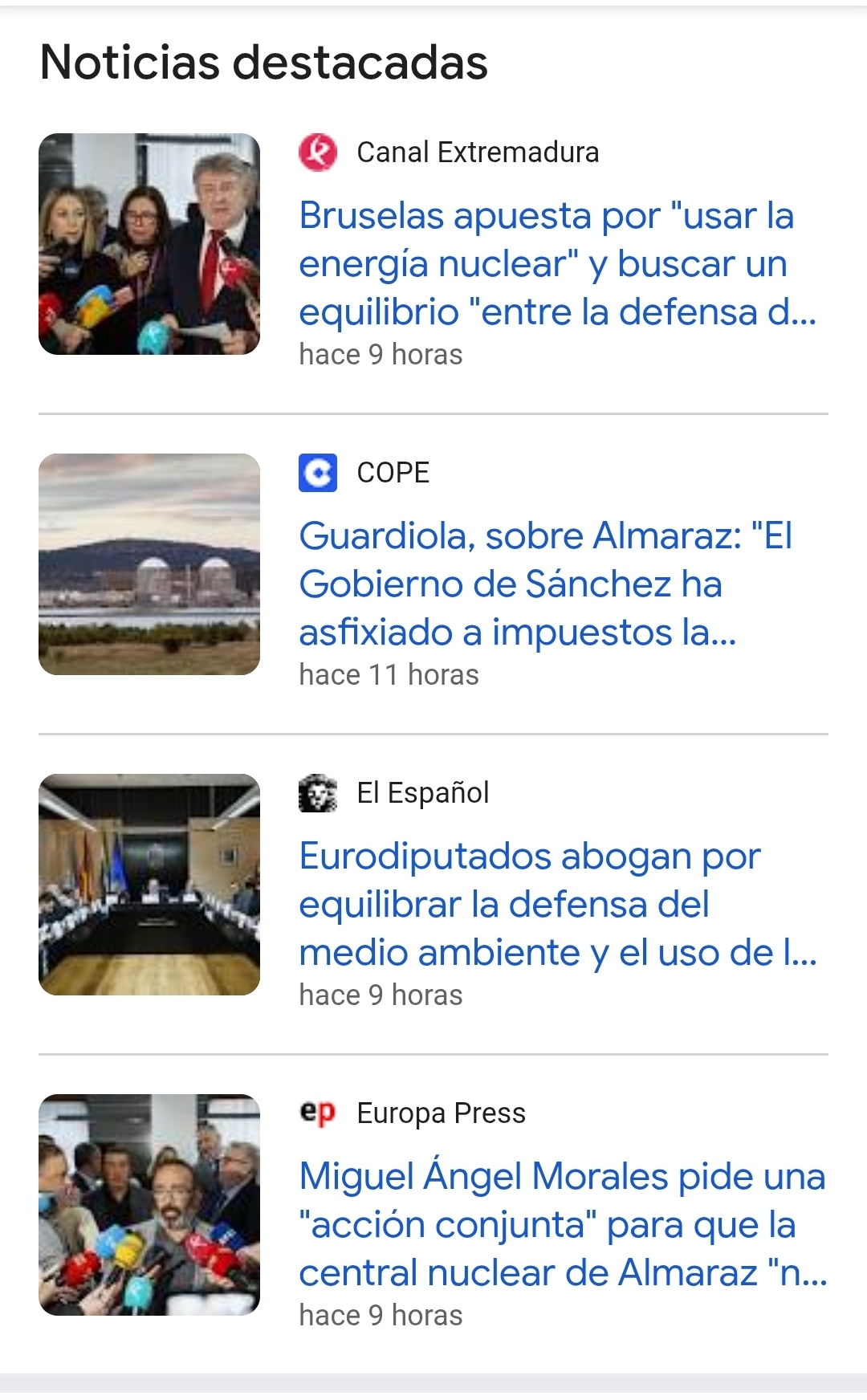 Buenos días.
