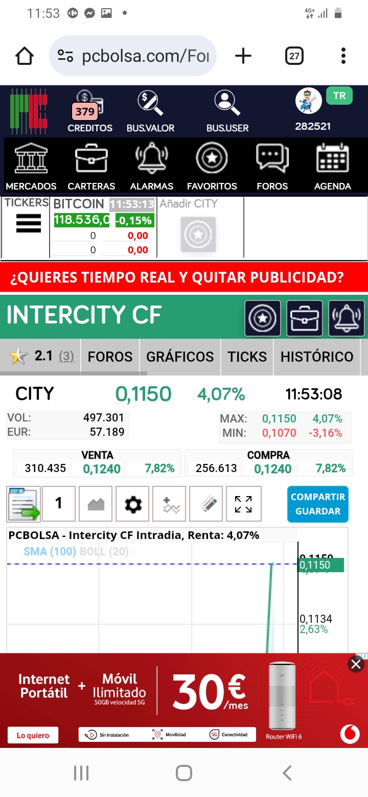 De momento