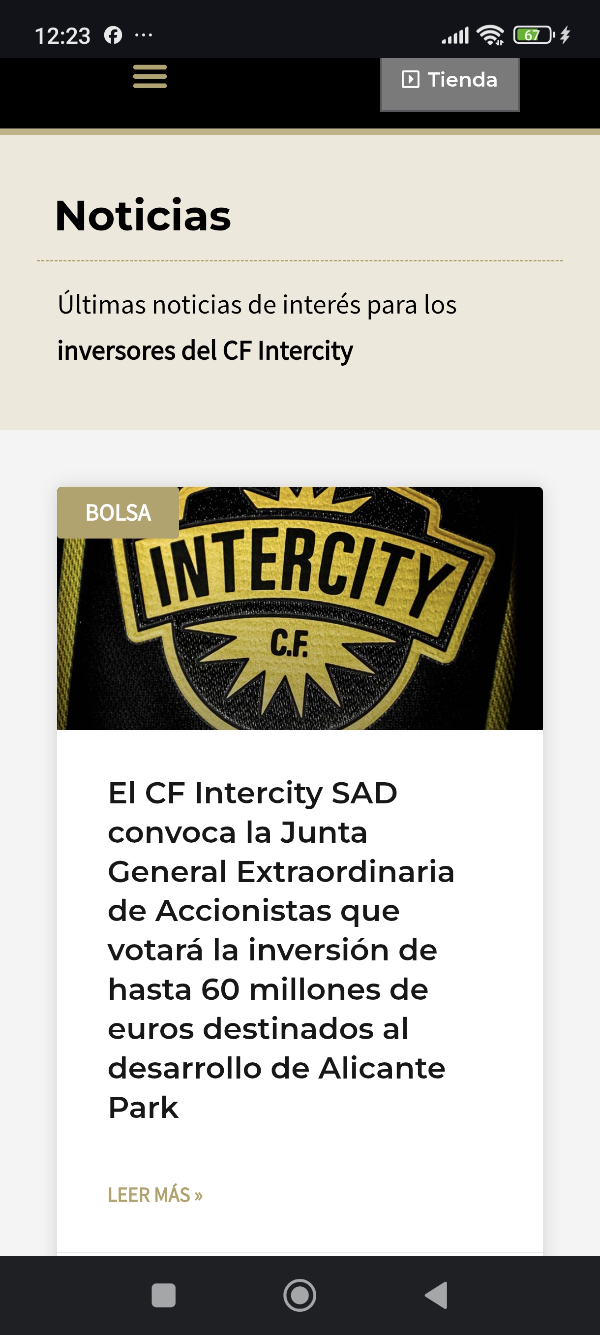 Mañana a las 11 se despejarán todas las dudas acerca de Alicante Park