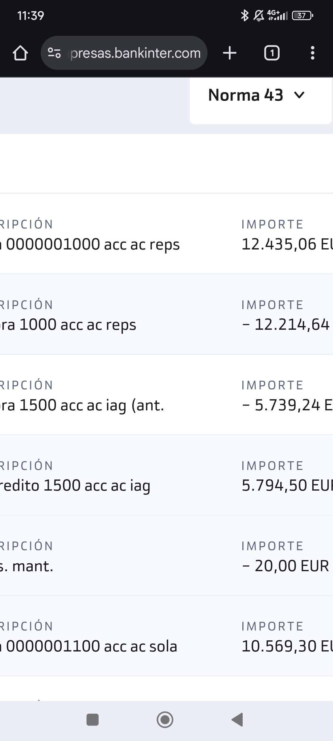 Corto abierto ayer en IAG abierto en 3,873 y cerrado en 3,81 ya que veía que no bajaba más casi 2% y gana más hacienda y el banco que yo....