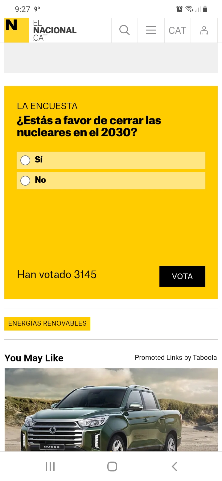 Momento de votar, de retratarse...