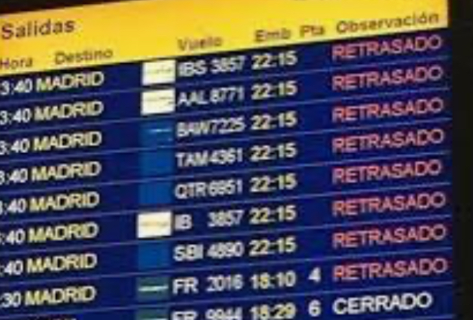 Llevan retraso!