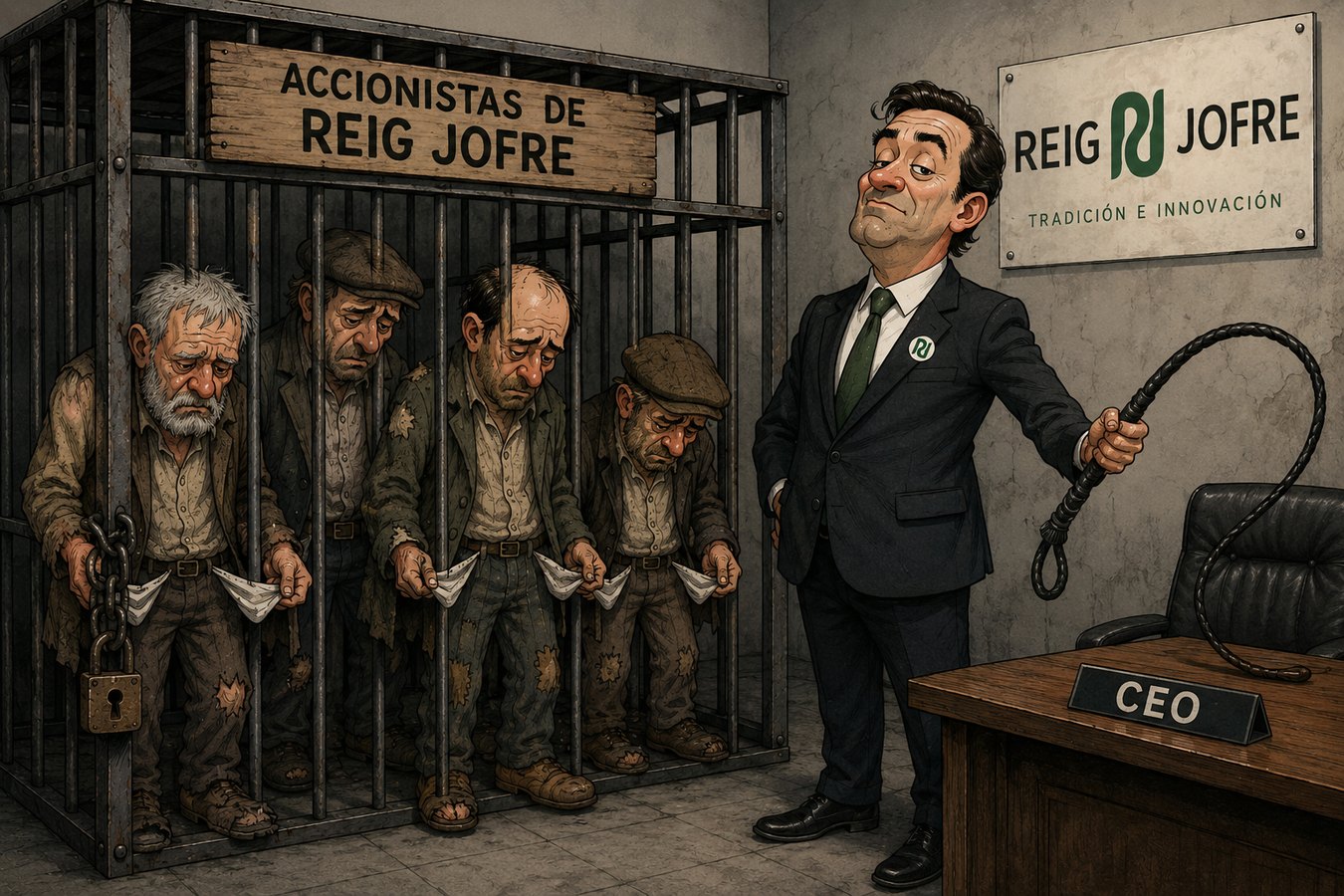 Los accionistas nos sentimos así.. A ver si esto cambia por favor..