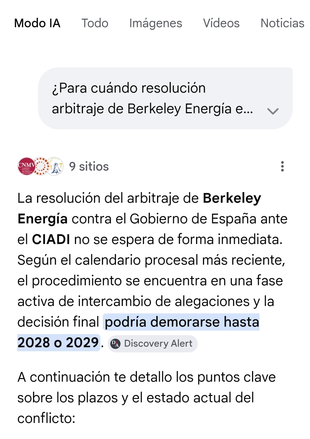 grafico de la accion Berkeley Energia