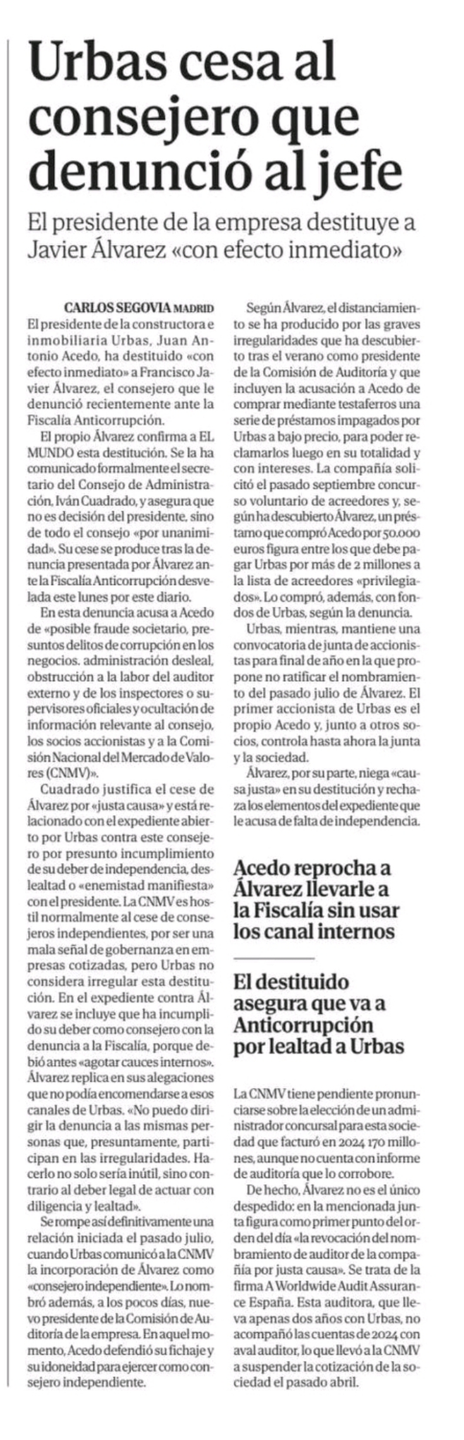 grafico de la accion Urbas Grupo Fin