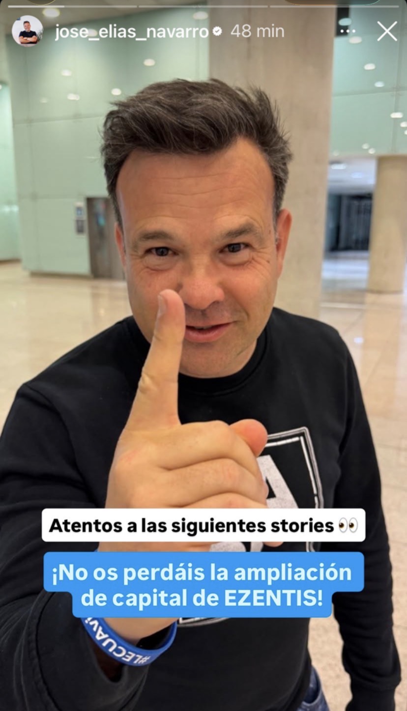 Elias optimista sobre la ak. Debe tener alguna sorpresa