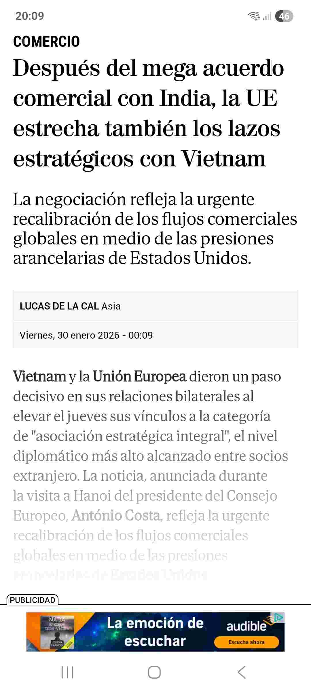 grafico de la accion Deoleo