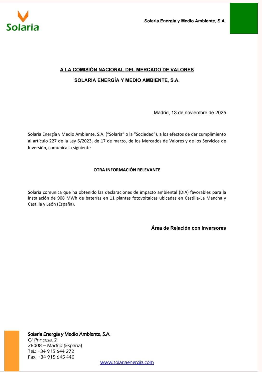 De hace 20 minutos y no sube. Esto para pasar holgadamente los 16 hoy.