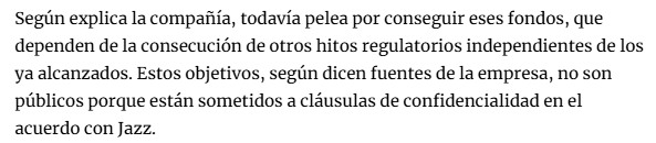 Tranlaran lo de los 100 Millones Mas de $ te refieres a esto?